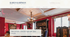 Desktop Screenshot of karenkarpman.com